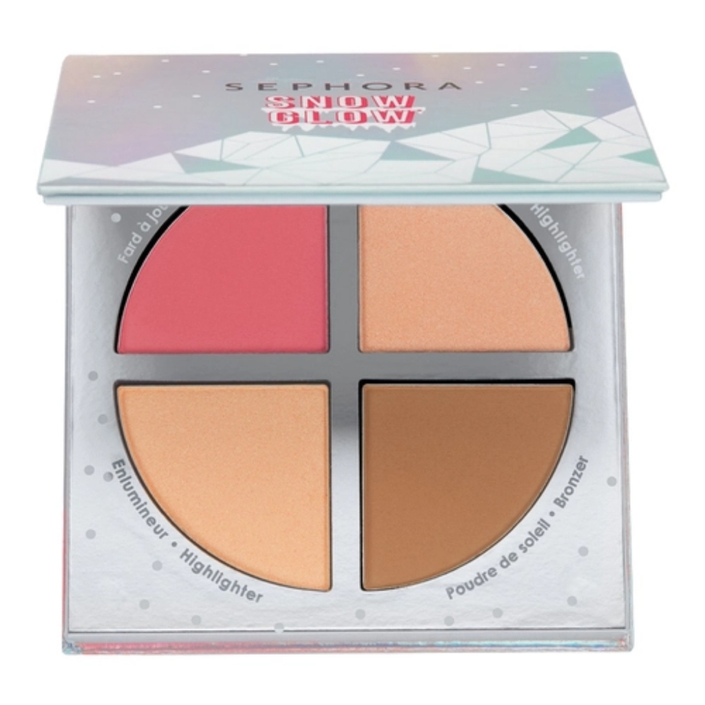 Sephora snow glow face palette